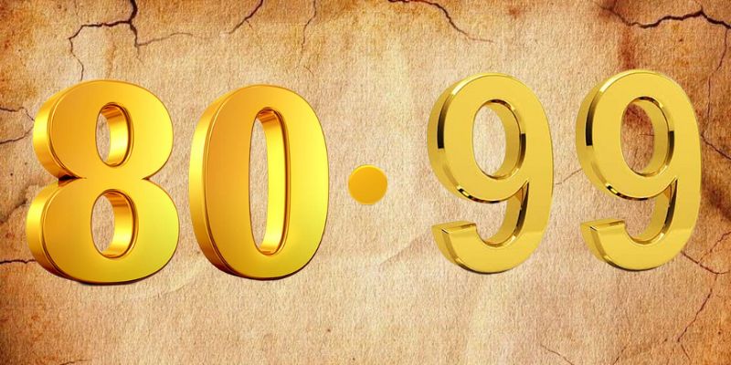 Các con số từ 80 đến 99 có ý nghĩa đặc biệt hay không