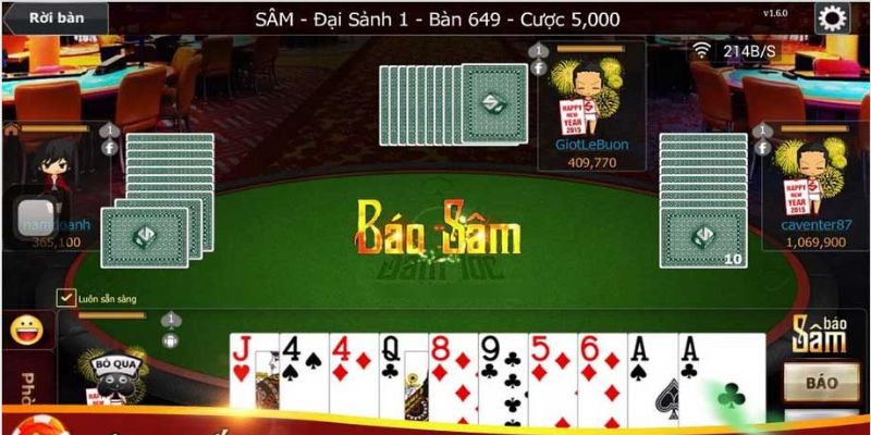 Cách chơi bài Sâm hay là phải biết điều tiết nhịp độ trận đấu