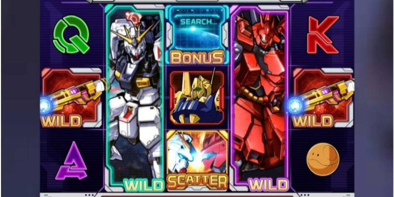 Quay hũ Gundam